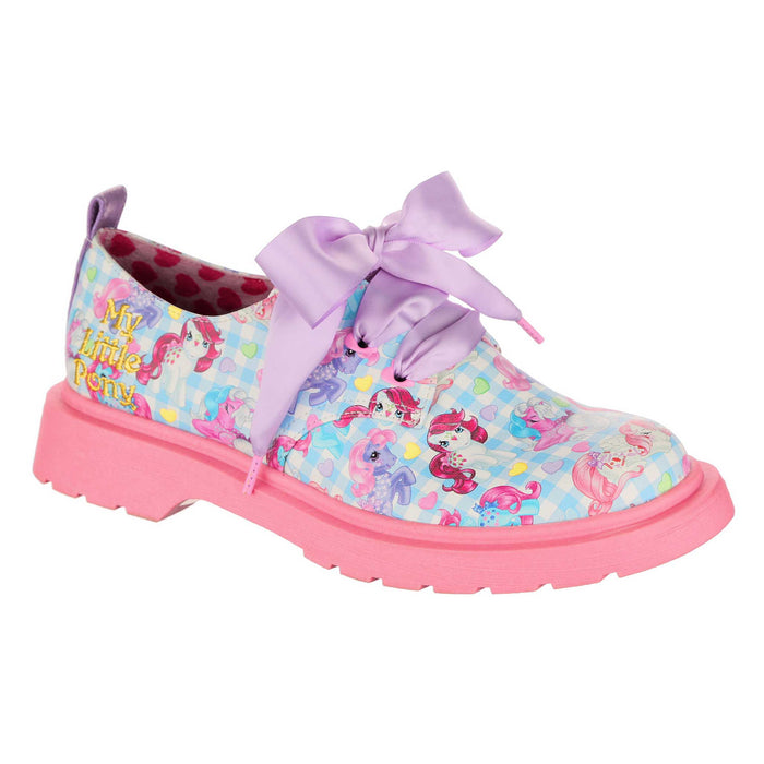 irregular choice Irregular Choice X My Little Pony Smart Pastel Brogues Unisex Cute Pink Blue Lace Up Formal Shoes Rad Magic