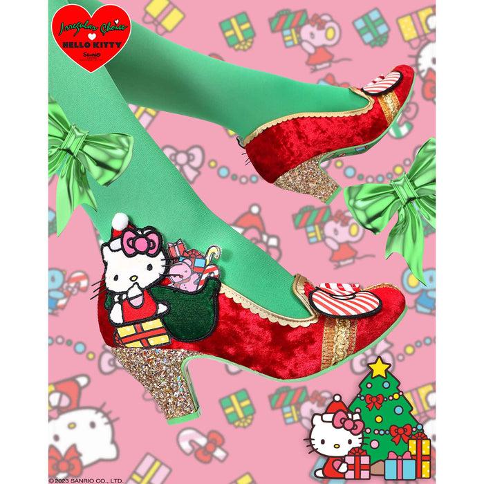 Irregular Choice Kitty Kringle | Hello Kitty Christmas Court Shoes | Irregular Choice X