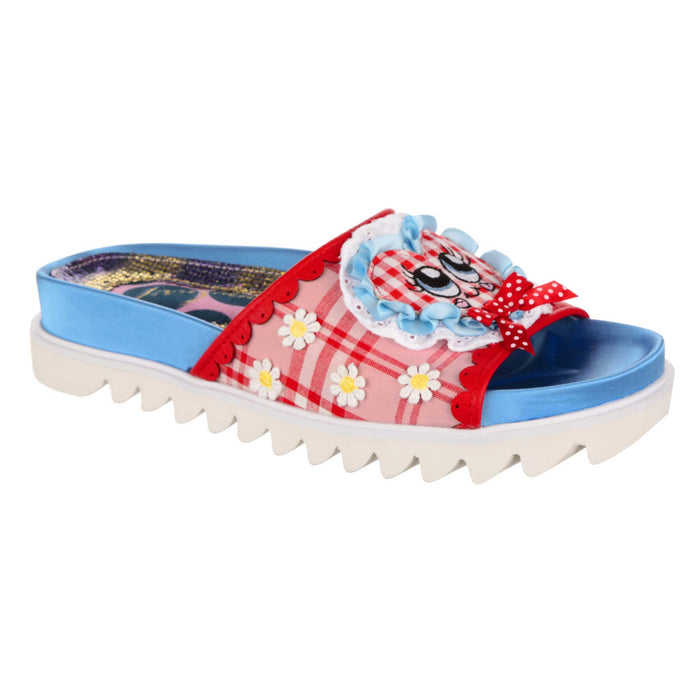Irregular Choice Lovey Dovey | Flat Slider Sandals | Irregular Choice