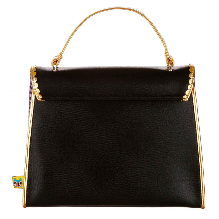 Irregular Choice Making Melodies Bag | Music Lover Treble Clef Classical Gold Handbag | Irregular Choice