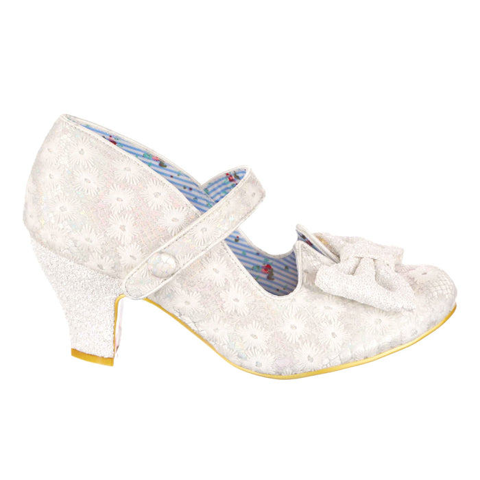 Irregular Choice Piccolo | Bridal Mid Heel Shoes | Iconic By Irregular Choice