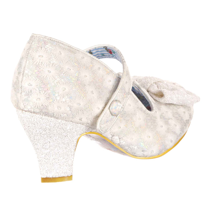 Irregular Choice Piccolo | Bridal Mid Heel Shoes | Iconic By Irregular Choice