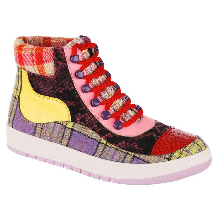 irregular choice Stoney Beach | High Top Trainers | Irregular Choice