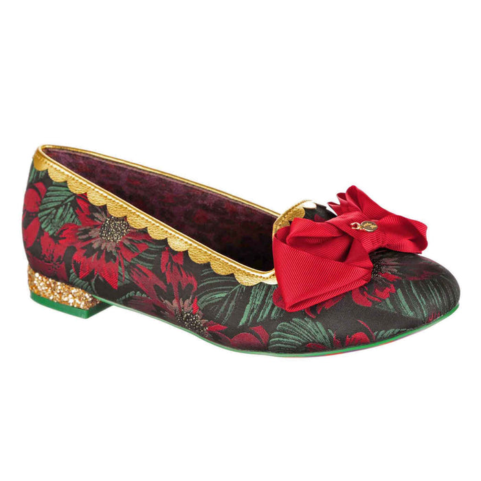 Irregular Choice Sulu Wide Fit | Slip On Ballet Flats | Iconic By Irregular Choice