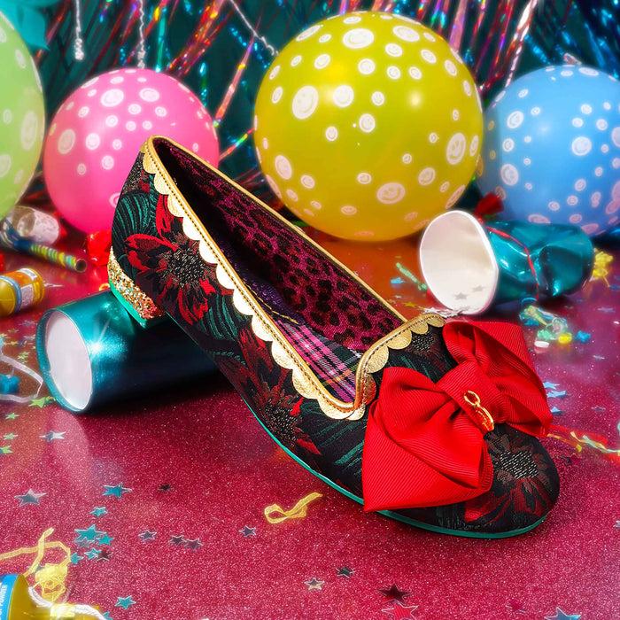Irregular Choice Sulu Wide Fit | Slip On Ballet Flats | Iconic By Irregular Choice