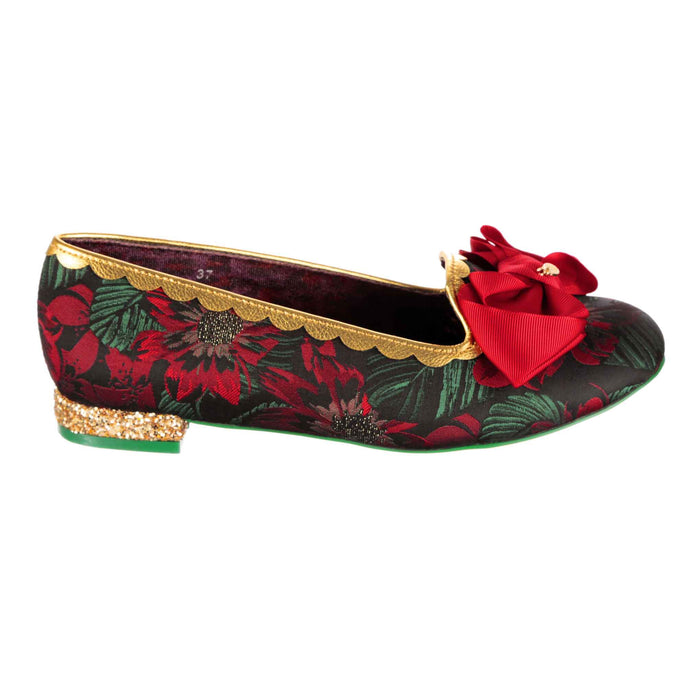 Irregular Choice Sulu Wide Fit | Slip On Ballet Flats | Iconic By Irregular Choice