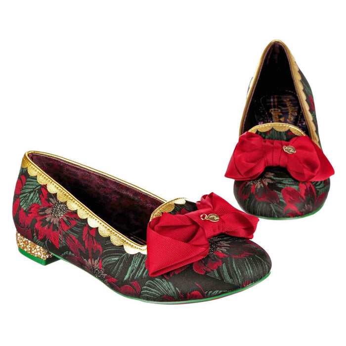 irregular choice Sulu Wide Fit | Slip On Ballet Flats | Iconic by Irregular Choice