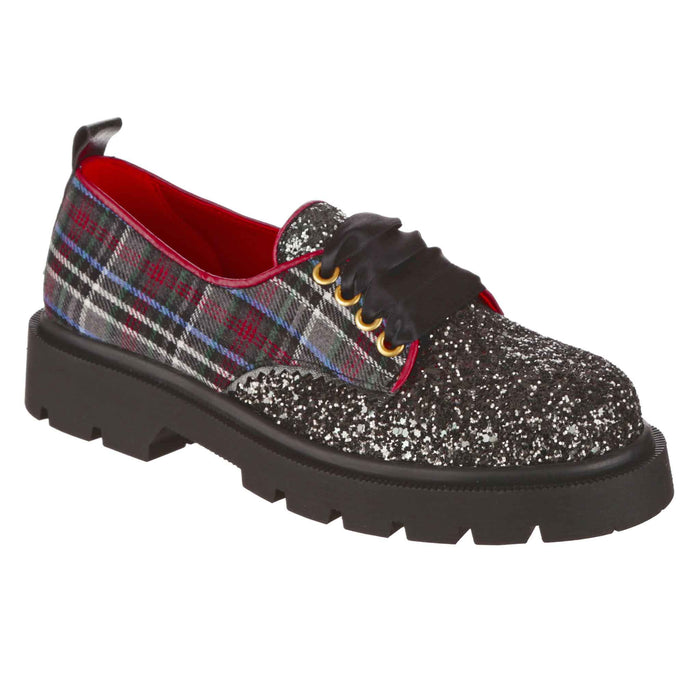 irregular choice Trafalgar | Lace Up Flat Shoes | Bed Of Roses | Irregular Choice