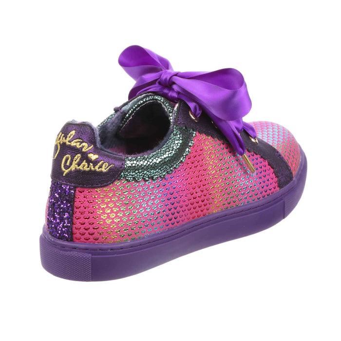Irregular Choice Wasabi Wanderer | Ribbon Lace Trainers | Iconic By Irregular Choice