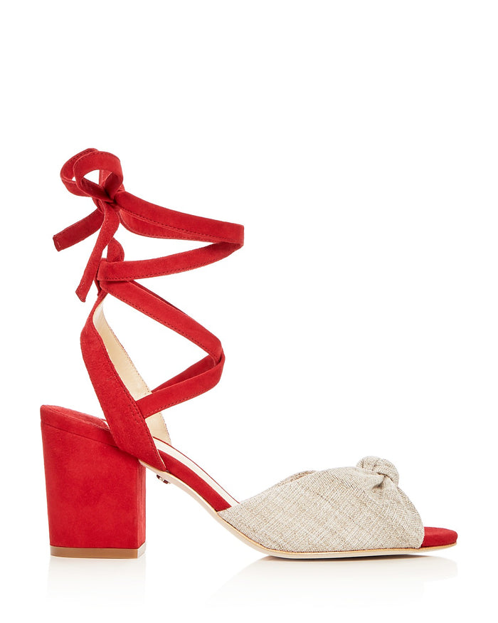 Isa Tapia Alma Red Linen