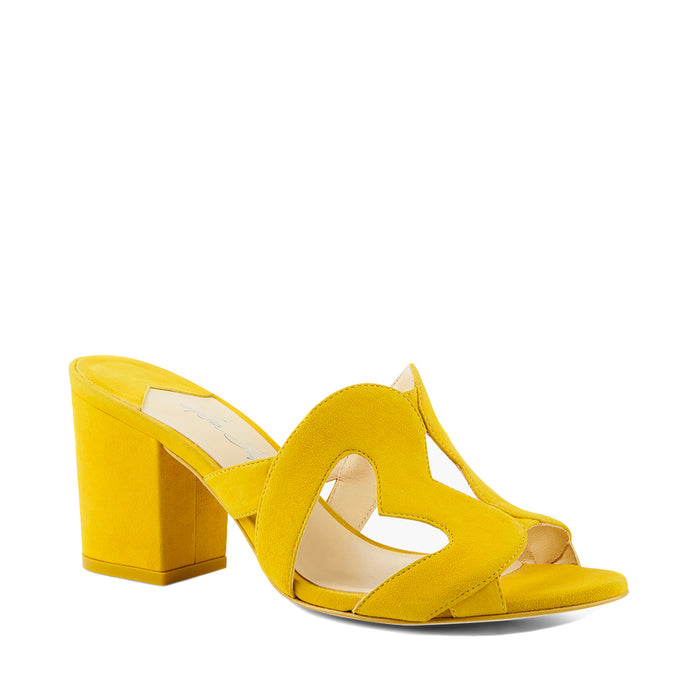 isa tapia Amor Canary Yellow Suede