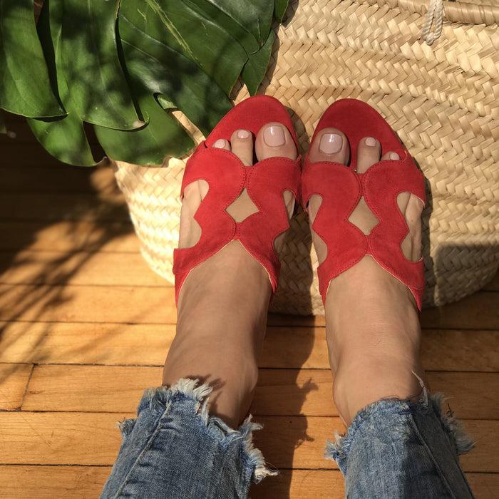 Isa Tapia Amor Lipstick Red Suede