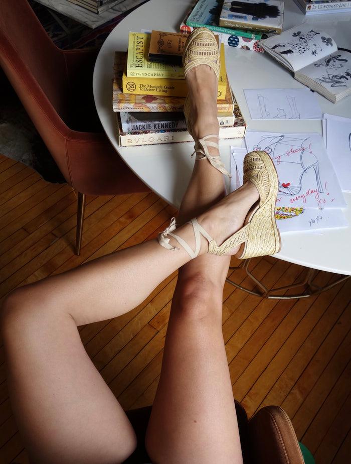 Isa Tapia Blair Natural Jute