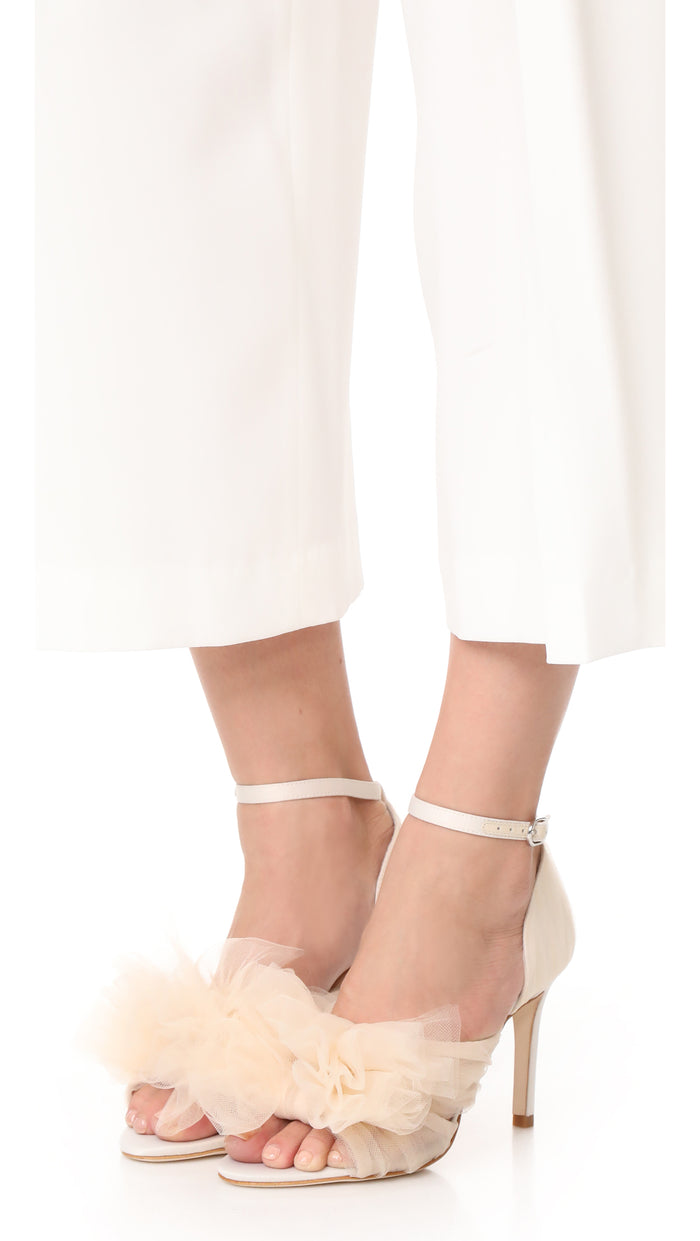 Isa Tapia Gigi Ivory Satin