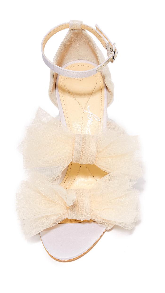 Isa Tapia Gigi Ivory Satin