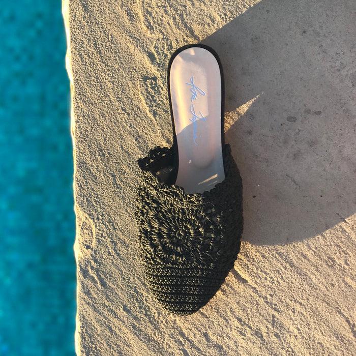 Isa Tapia Isla Black Macrame