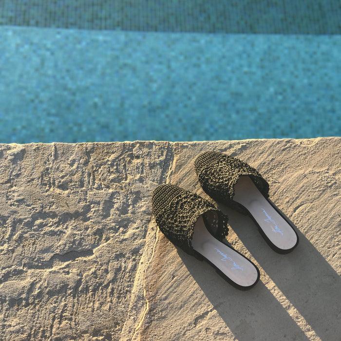 Isa Tapia Isla Black Macrame