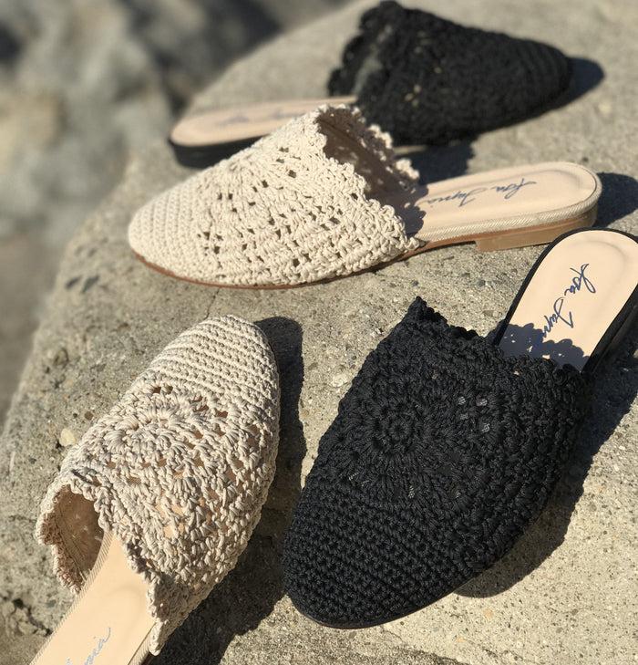 Isa Tapia Isla Black Macrame