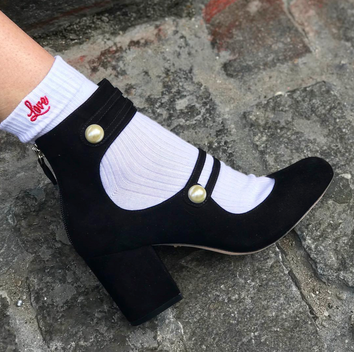 Isa Tapia Marina Black Suede