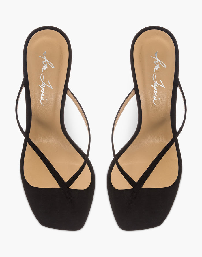 Isa Tapia Monica Black Moire