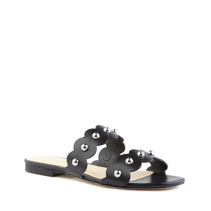 isa tapia Nilea Black Leather