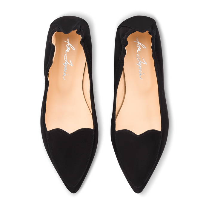 Isa Tapia Nova Black Suede