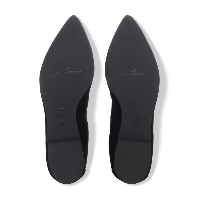 Isa Tapia Nova Black Suede