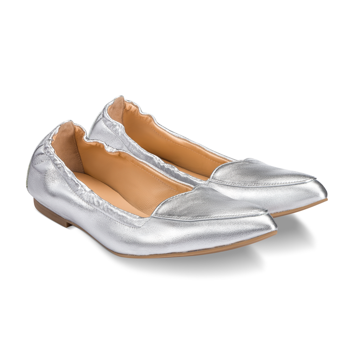 Isa Tapia Nova Silver Leather