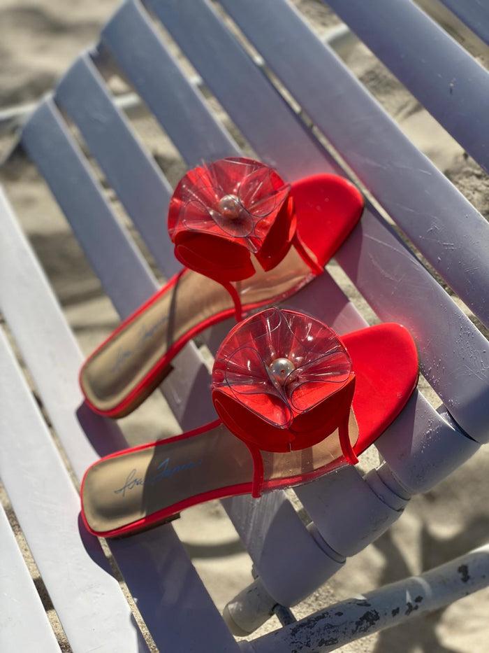 Isa Tapia Novak Coral Patent Leather