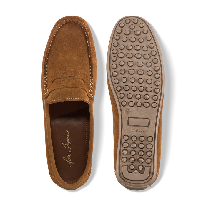 Isa Tapia Senna Saddle Suede Driver