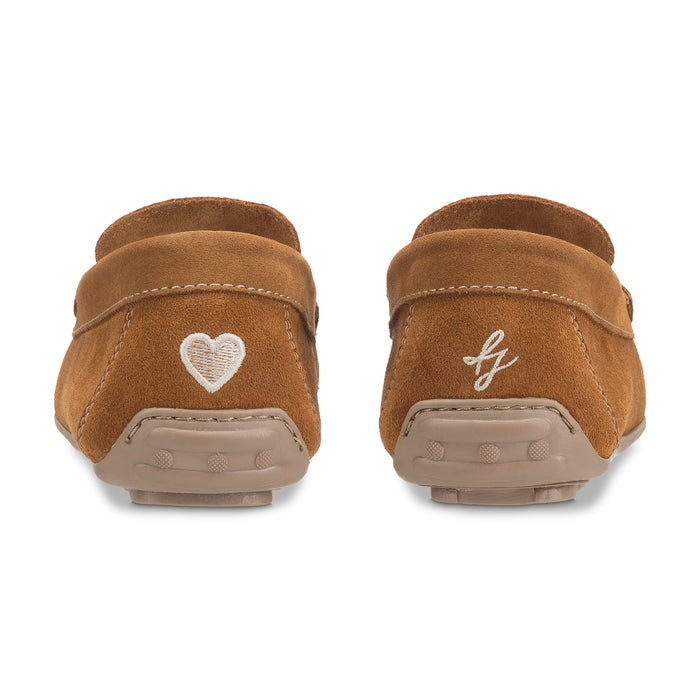 Isa Tapia Senna Saddle Suede Driver