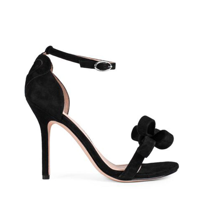 isa tapia Shelby Black Kid Suede