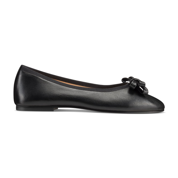 Isa Tapia Shelby Bow Black Ballerina