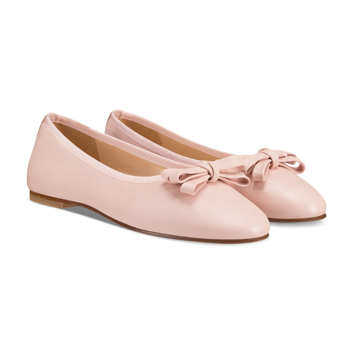 Isa Tapia Shelby Bow Nude Pink Ballerina
