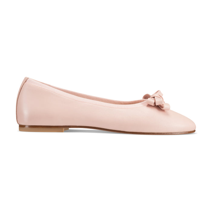 Isa Tapia Shelby Bow Nude Pink Ballerina
