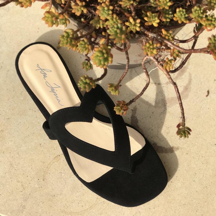 Isa Tapia Te Amo Black Suede