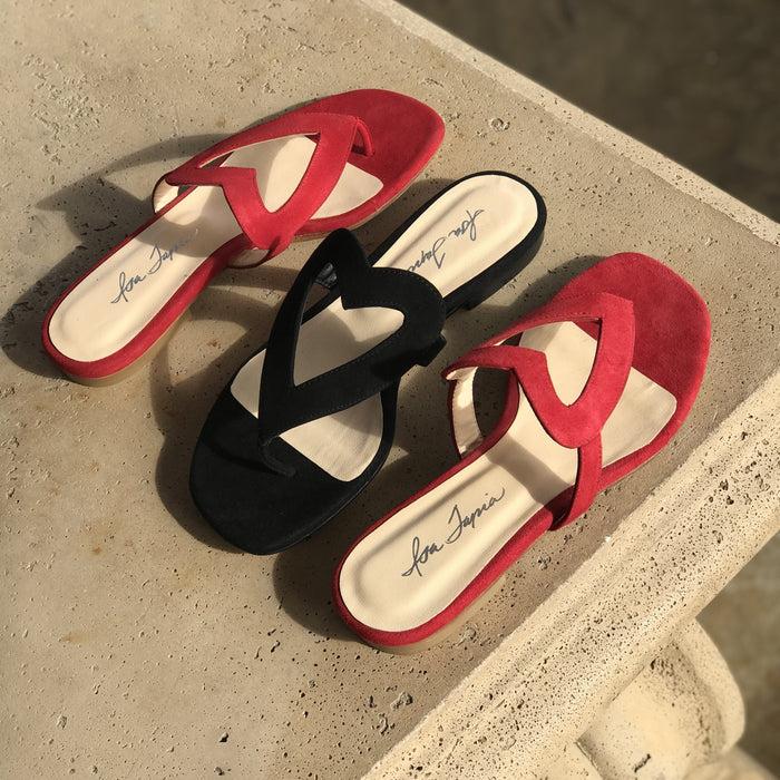 Isa Tapia Te Amo Black Suede