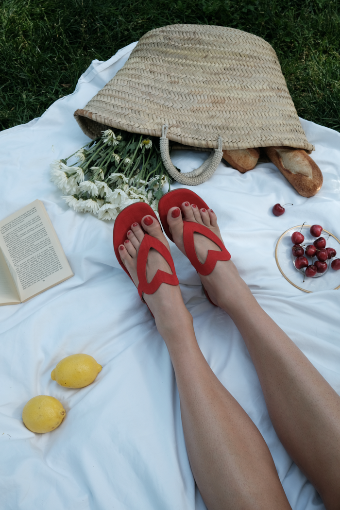 Isa Tapia Te Amo Classic Red Moire