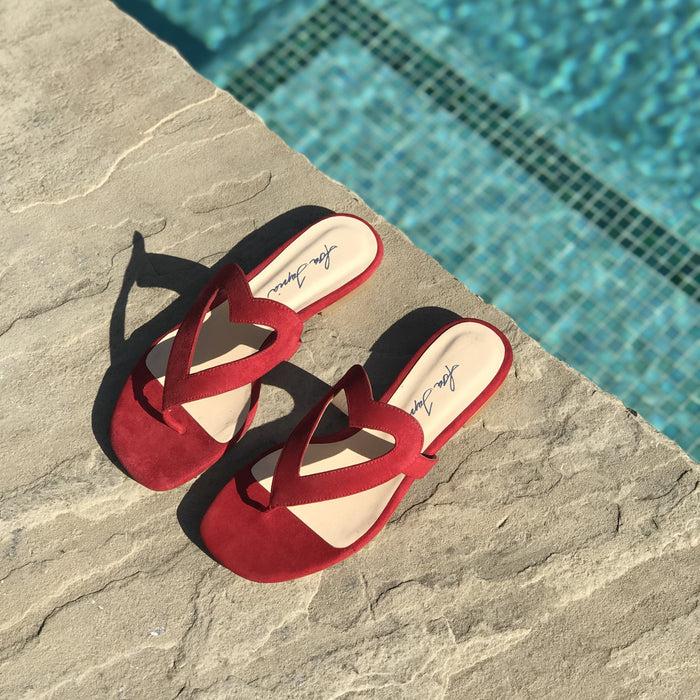 Isa Tapia Te Amo Lipstick Red Suede