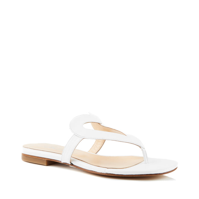 isa tapia Te Amo White Leather