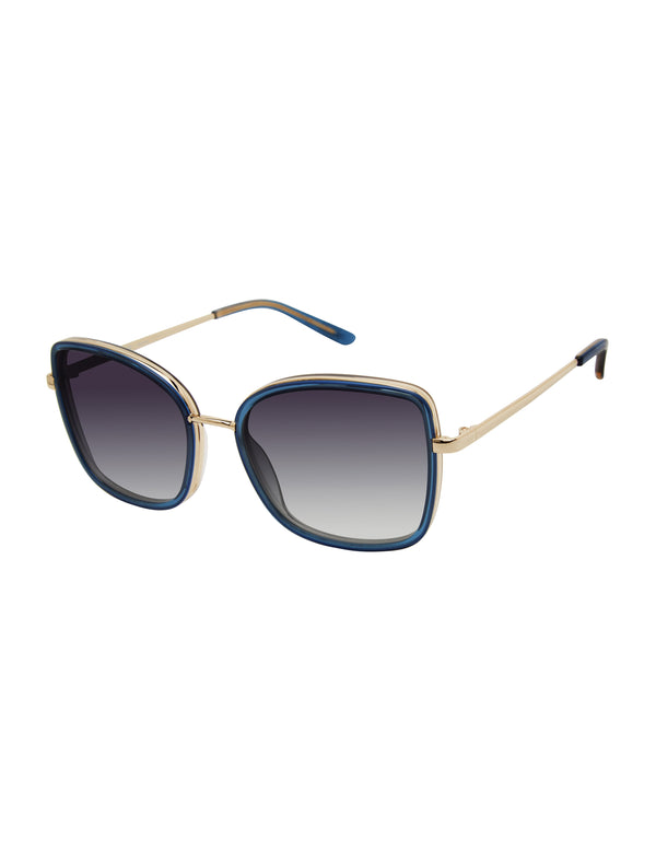 isaac mizrahi new york Combination Frame Gradient Sunglasses