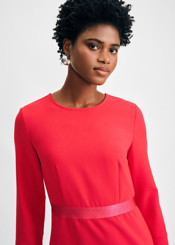 Isaac Mizrahi New York 3/4 Sleeve Crepe Dress