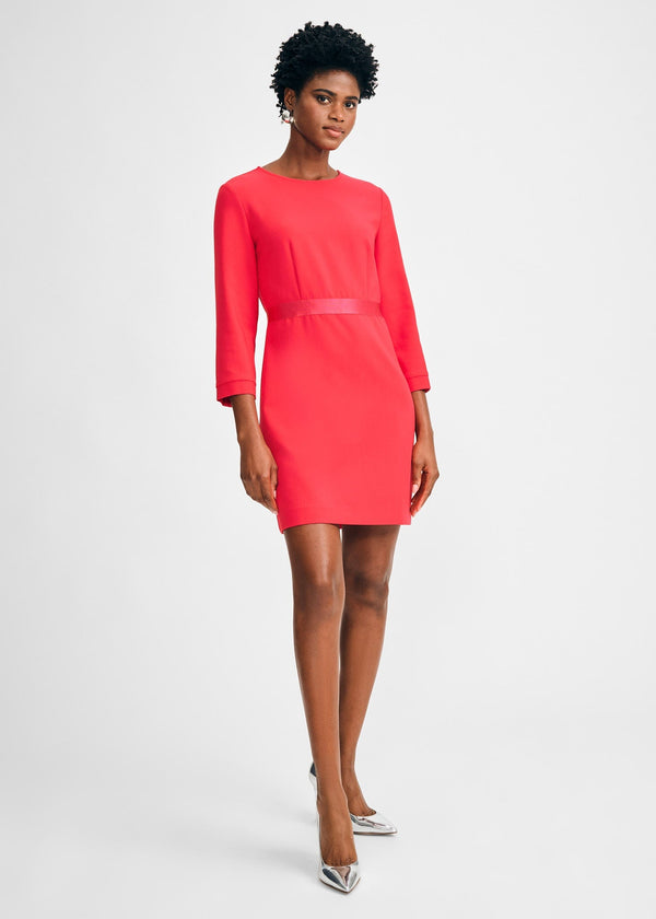 isaac mizrahi new york 3/4 Sleeve Crepe Dress