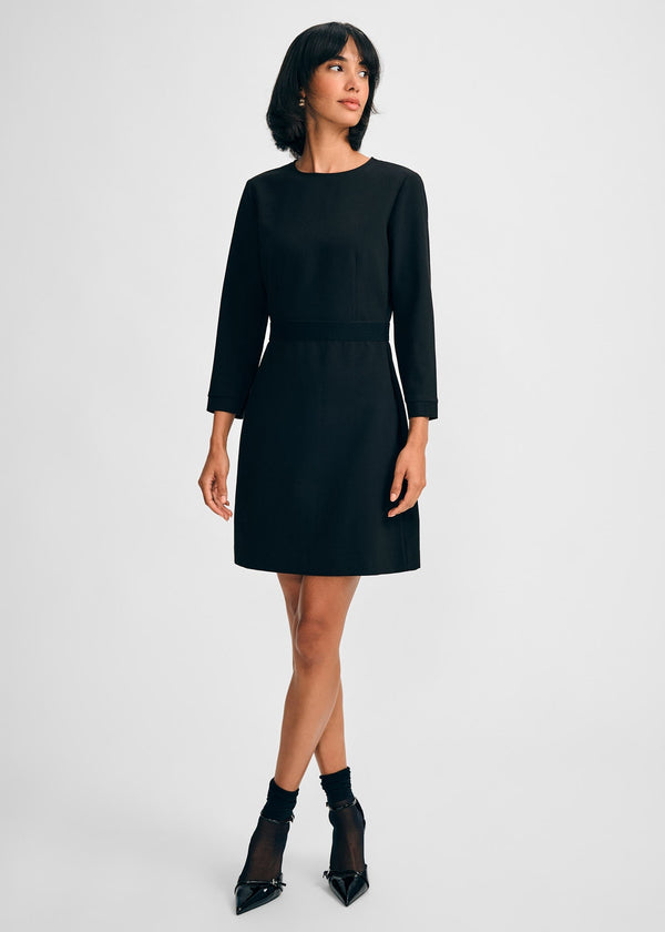 isaac mizrahi new york 3/4 Sleeve Crepe Dress