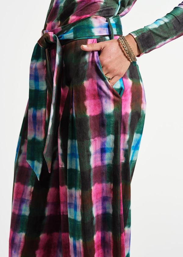 Isaac Mizrahi New York Belted Palazzo Pants