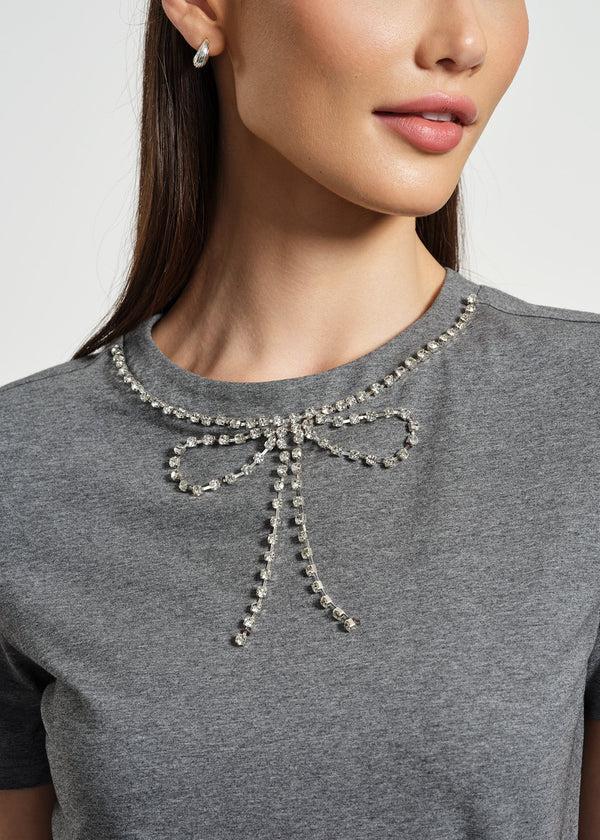 Isaac Mizrahi New York Crystal Bow Neck Tie