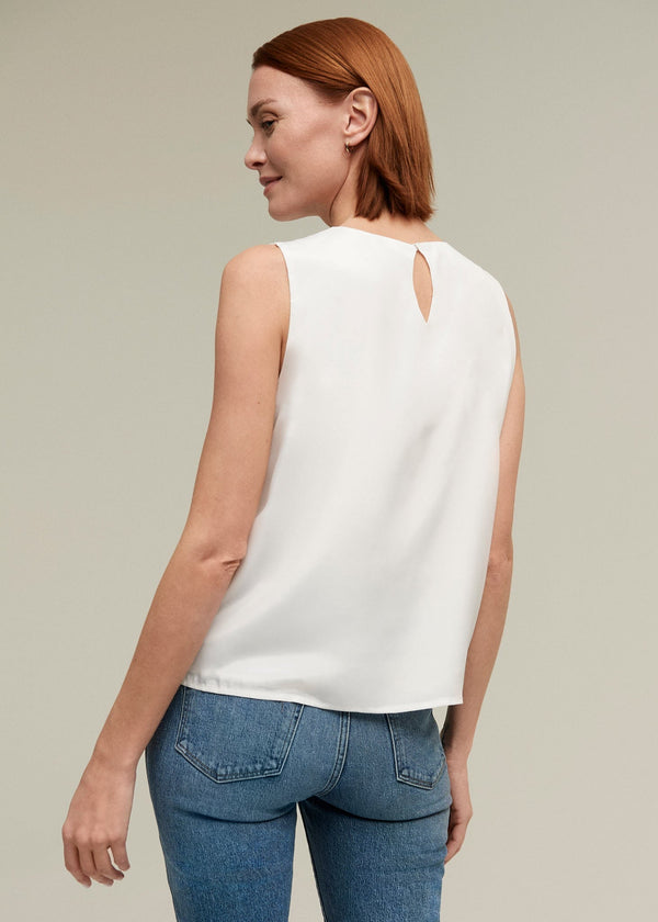 Isaac Mizrahi New York Jewel Neck Shell