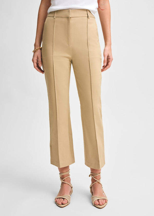 isaac mizrahi new york Kick Flare Twill Pant
