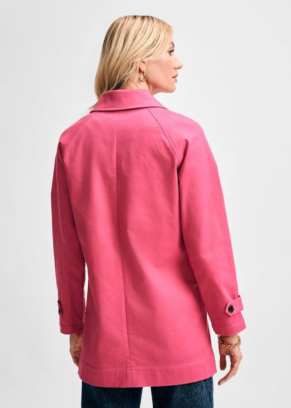 Isaac Mizrahi New York Mid-Length Twill Jacket