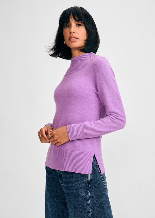 isaac mizrahi new york Mock Neck Sweater